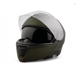 Casco modulare Capstone Sun Shield Verde minerale opaco Harley-Davidson