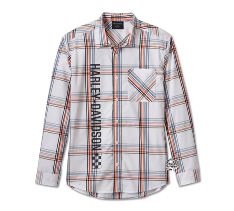 Maglietta Uomo Harley Davidson 5XL Verde, Maniche Lunghe, Teschio, Moto, Nuova Senza Etichette