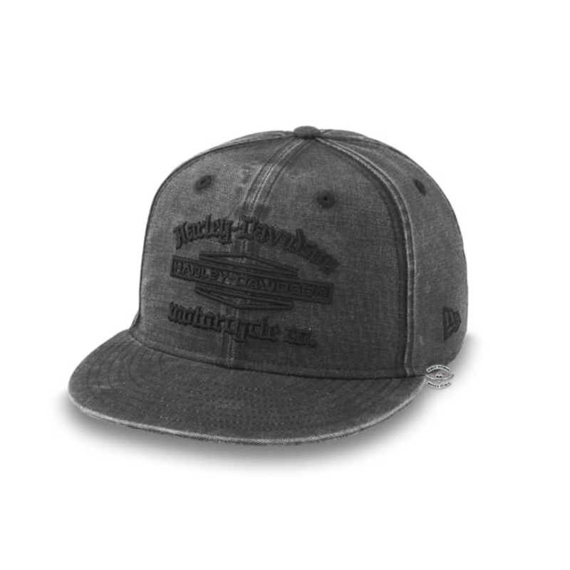 Cappello 59FIFTY Old English Stacked Bar & Shield Harley-Davidson Cappello 59FIFTY Old English Stacked Bar & Shield Harley-Davidson