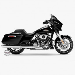 Touring STREET GLIDE™- My 2024 -Vivid Black Finish Chrome