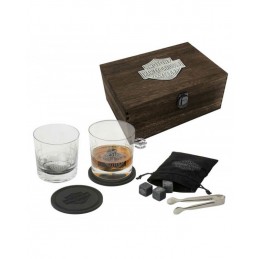 Whiskey Glass Gift Set Harley-Davidson