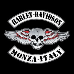 T-shirt da uomo Luod & clear Harley-Davidson Monza