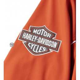 Giacca Soft Shell antivento Idyll Orange Harley-Davidson