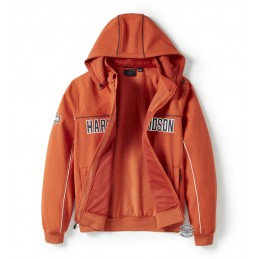 Giacca Soft Shell antivento Idyll Orange Harley-Davidson