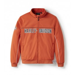 Giacca Soft Shell antivento Idyll Orange Harley-Davidson