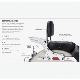 Alzata Dello Schienalino Sissy Bar Holdfast-Cromato