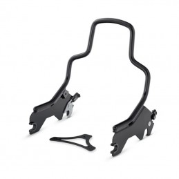 Alzata Dello Schienalino Sissy Bar Holdfast Corta-Nero Lucido