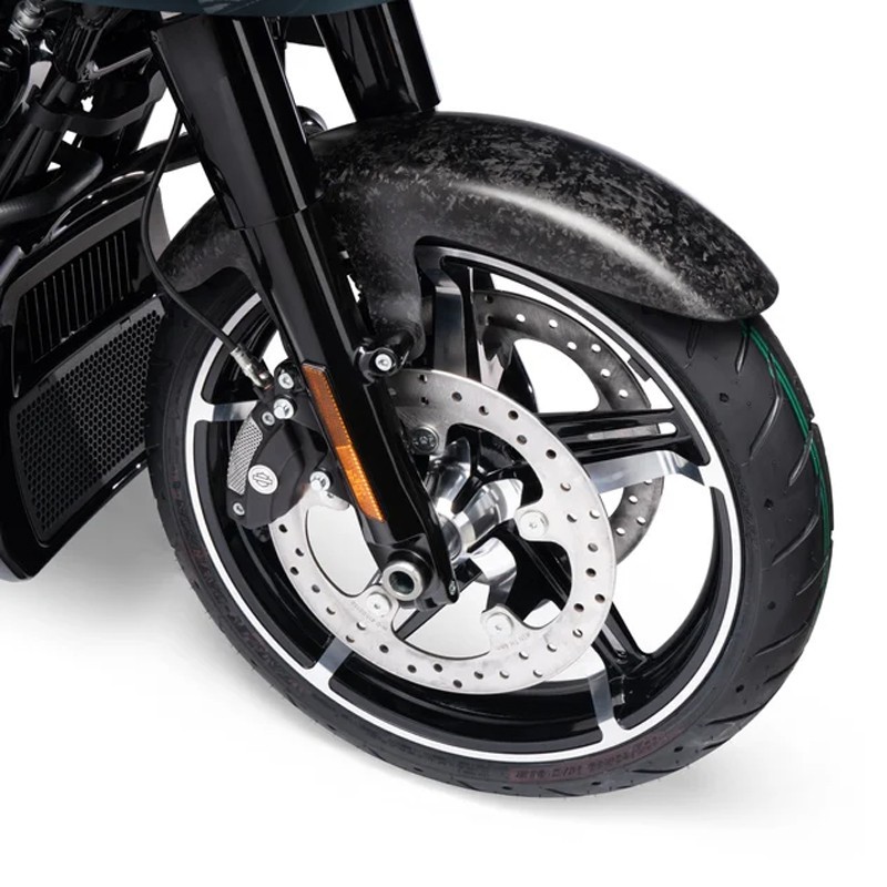 Parafango Anteriore In Fibra Di Carbonio Forgiata