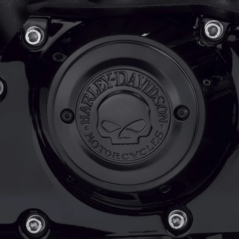 Coperchio Di Accesso Frizione Collezione Willie G Skull-Nero
