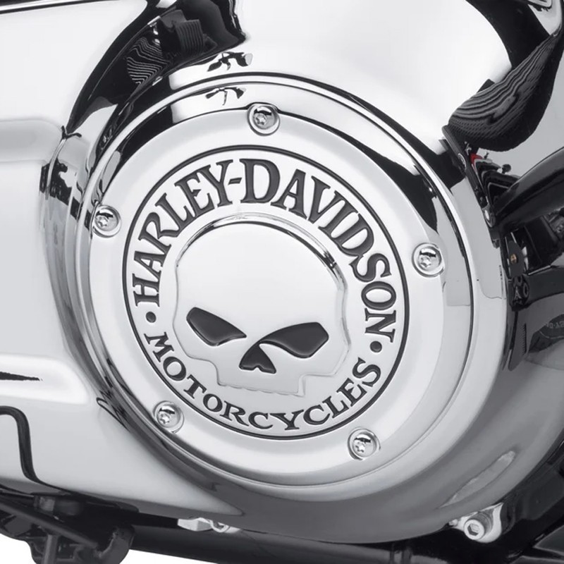 Coperchio Di Accesso Frizione Collezione Willie G Skull-Cromato
