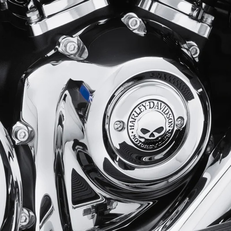 Coperchio Di Accesso Frizione Collezione Willie G Skull-Cromato