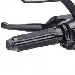 Manopole Riscaldate Airflow-Nero Lucido