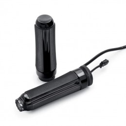 Manopole Riscaldate Airflow-Nero Lucido