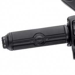 Manopole Riscaldate Willie G Skull-Nero