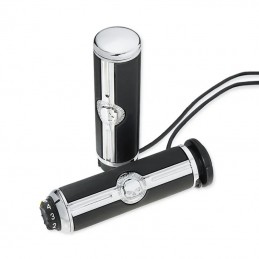 Manopole Riscaldate Willie G Skull-Cromato