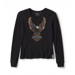 Felpa da donna Neon Eagle Harley-Davidson