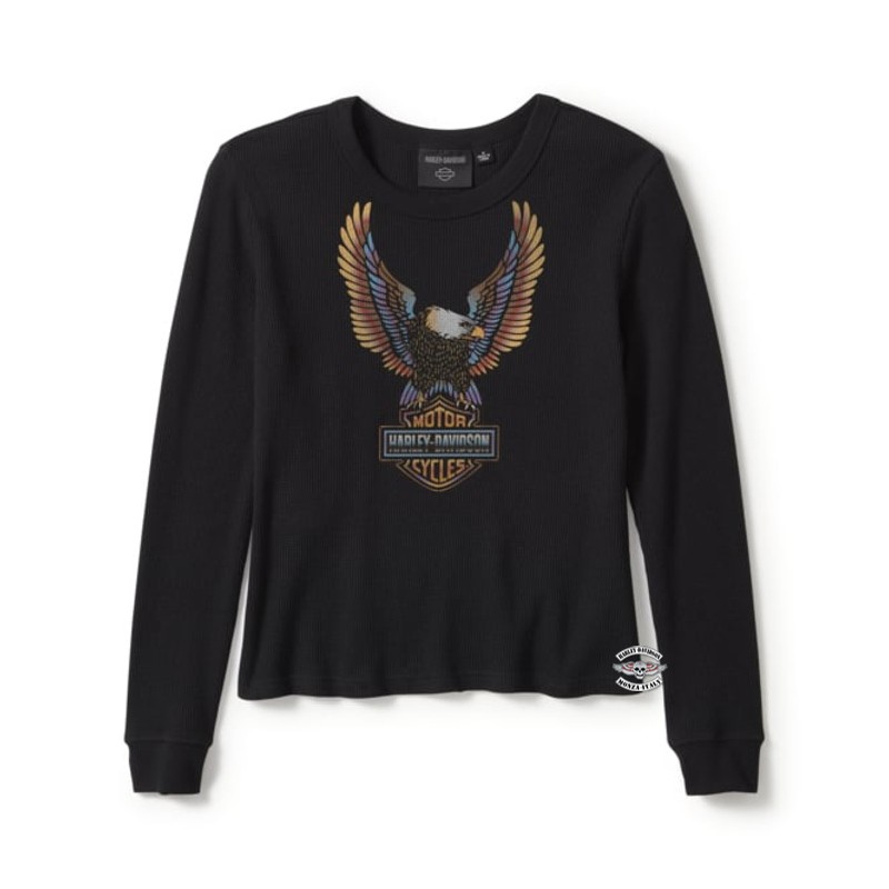 Felpa da donna Neon Eagle Harley-Davidson Felpa da donna Neon Eagle Harley-Davidson