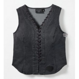 Gilet da donna con lacci Harley-Davidson