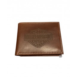 Porta documenti brown Bar & Shield Harley-Davidson