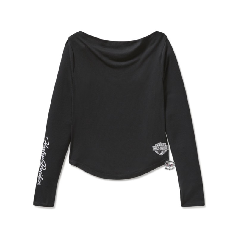 Maglia da donna Essential Off The Shoulder Harley-Davidson Maglia da donna Essential Off The Shoulder Harley-Davidson