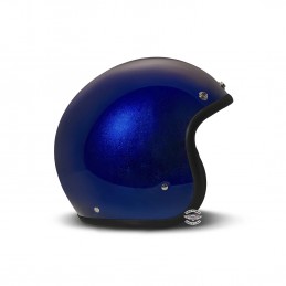 Casco Jet Retro Deep Blue DMD