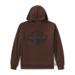 Felpa da uomo Plaid Lined Zip Harley-Davidson