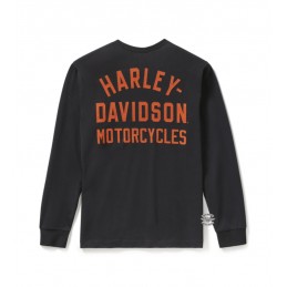 Maglia da uomo Racer Henley Harley-Davidson