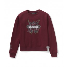 Pile da donna Serpent Rose Bling Harley-Davidson