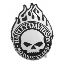 Pin Willie G. Skull & Flame Harley-Davidson