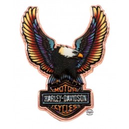 Pin Rainbow Eagle Shield Harley-Davidson