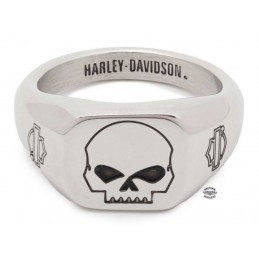 Anello Willie G. Beveled Edge Harley-Davidson