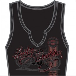 Top da donna Rally N Ride Black Harley-Davidson