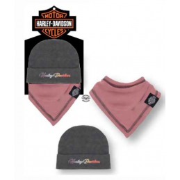 Set Bavaglia e Cappello Bimba Harley-Davidson
