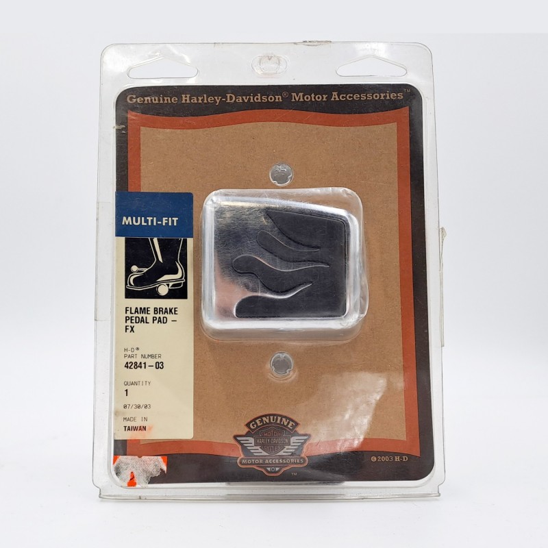 Flame Brake Pedal Pad, Small