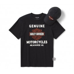 Set regalo cappello e maglietta Bar & Shield Harley-Davidson