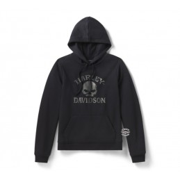 Felpa da donna Willie G. Skull Bling Harley-Davidson