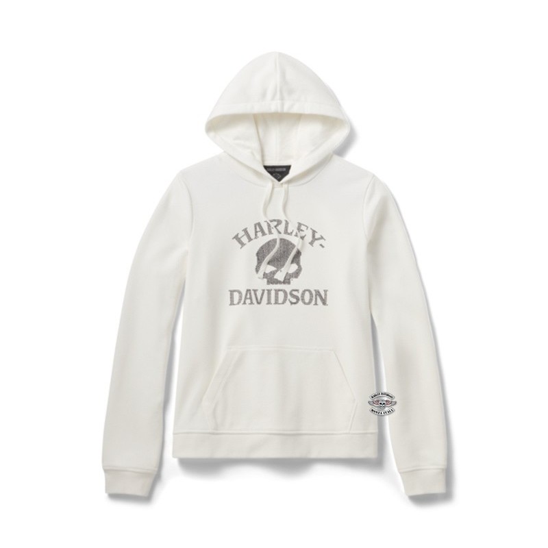 Felpa da donna Willie G. Skull Bling Harley-Davidson