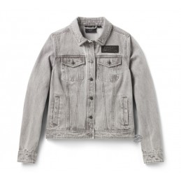 Giacca in denim con brillantini Willie G. Harley-Davidson