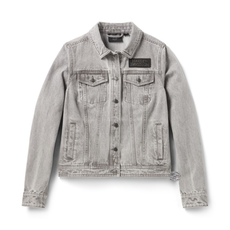 Giacca in denim con brillantini Willie G. Harley-Davidson