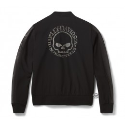 Bomber da donna Willie G. Skull Bling Harley-Davidson