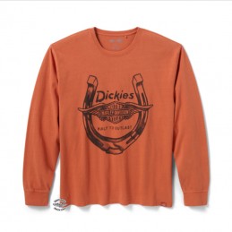 Maglia da uomo Winged Horseshoe Dickies per Harley-Davidson