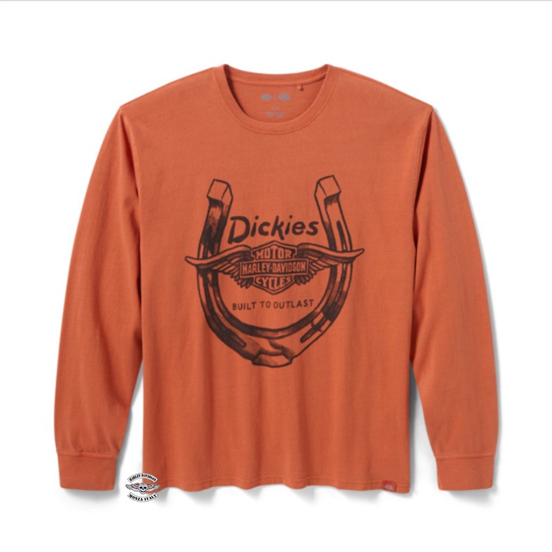 Maglia da uomo Winged Horseshoe Dickies per Harley-Davidson