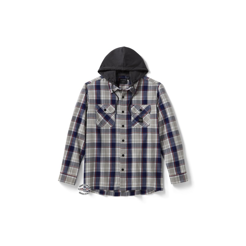 Camicia con Cappuccio HD® Essential Metal Bound