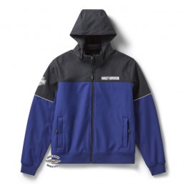 Giacca Color Block Idyll Blu e Nera