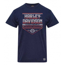 T-shirt da uomo Salute Harley-Davidson Monza