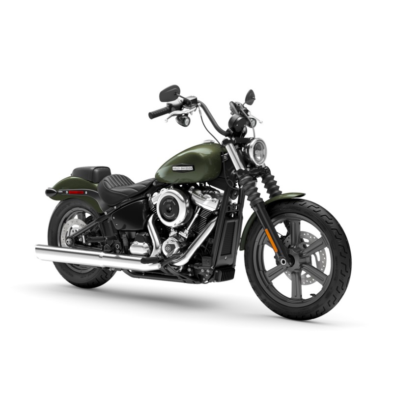 Street Bob - Olive Steel Metallic MY26