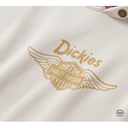 Felpa Unisex con cappuccio oversize Dickies x HD Winged Horseshoe Osso
