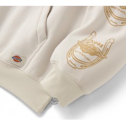 Felpa Unisex con cappuccio oversize Dickies x HD Winged Horseshoe Osso