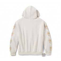 Felpa Unisex con cappuccio oversize Dickies x HD Winged Horseshoe Osso