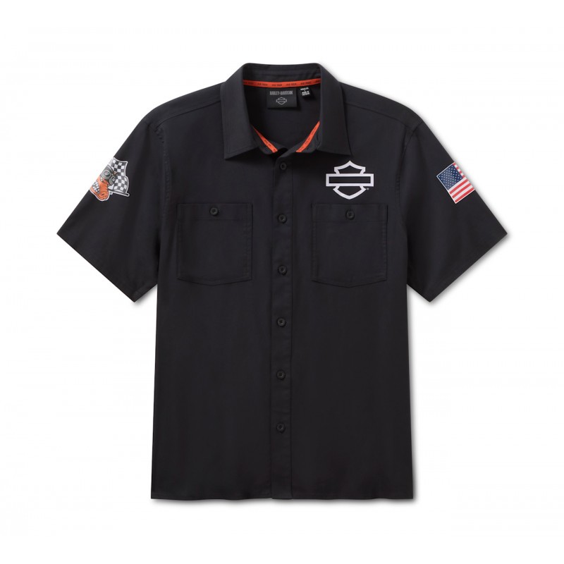 Camicia da uomo Factory Racing Fanwear Harley-Davidson